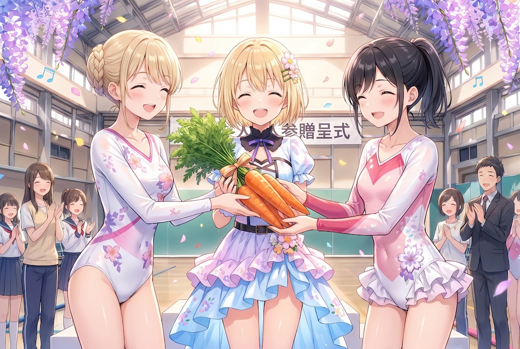 アルさんに人参🥕を贈呈します～