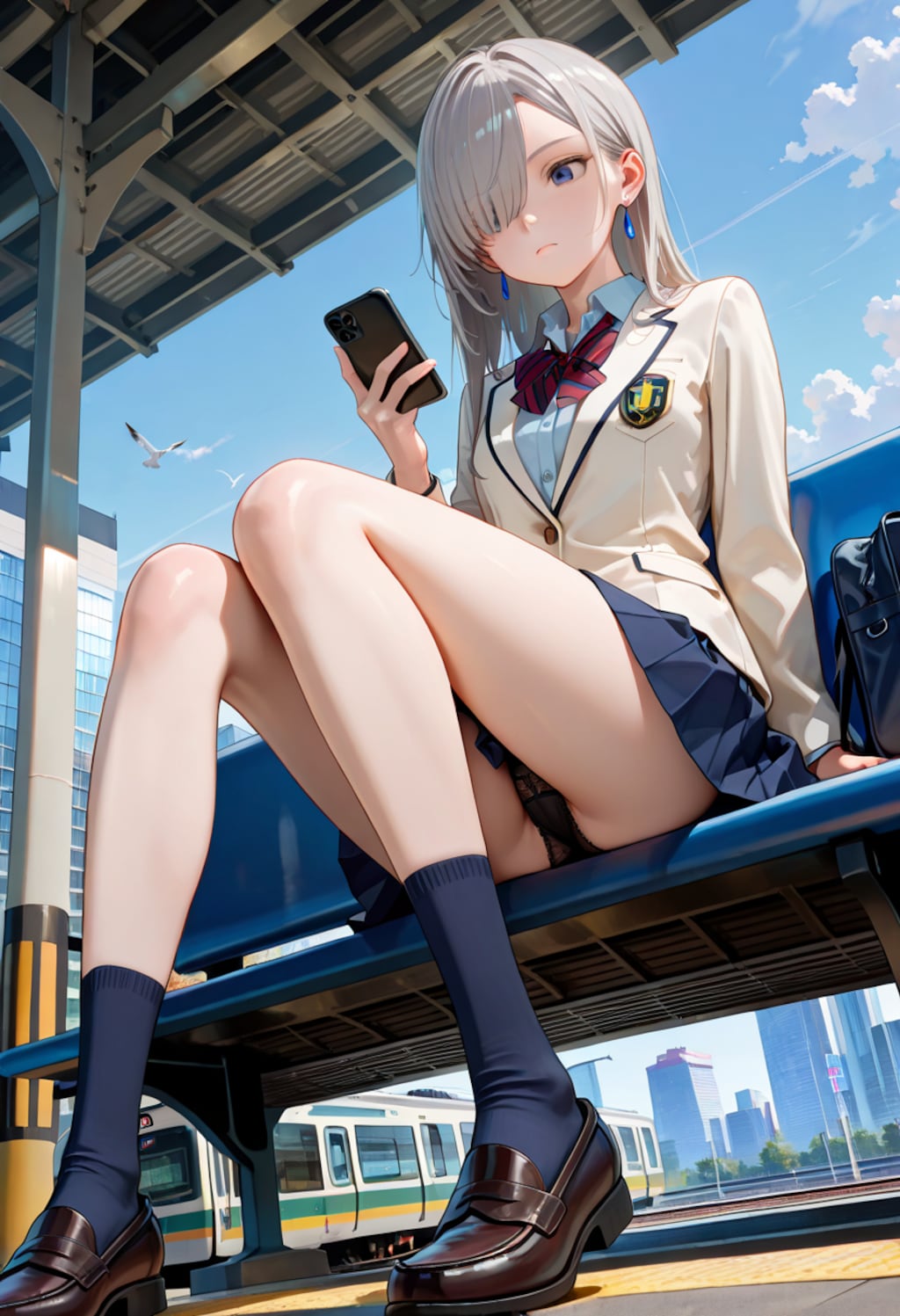 由璃亜 school uniform R15 (3)