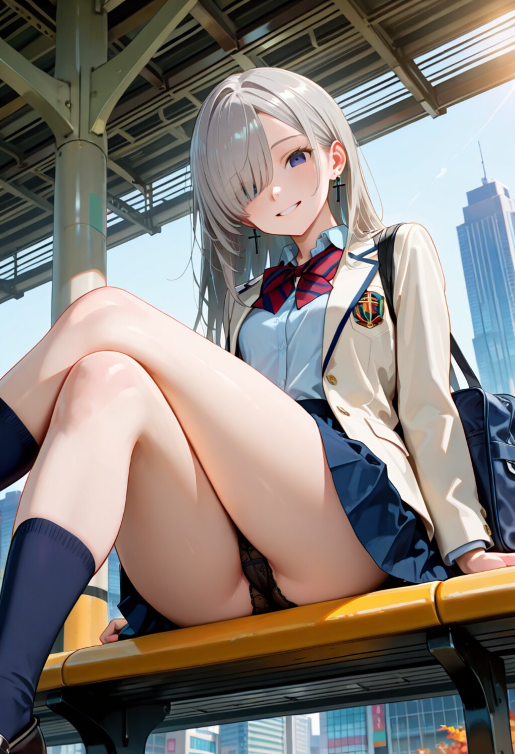 由璃亜 school uniform R15 (3)
