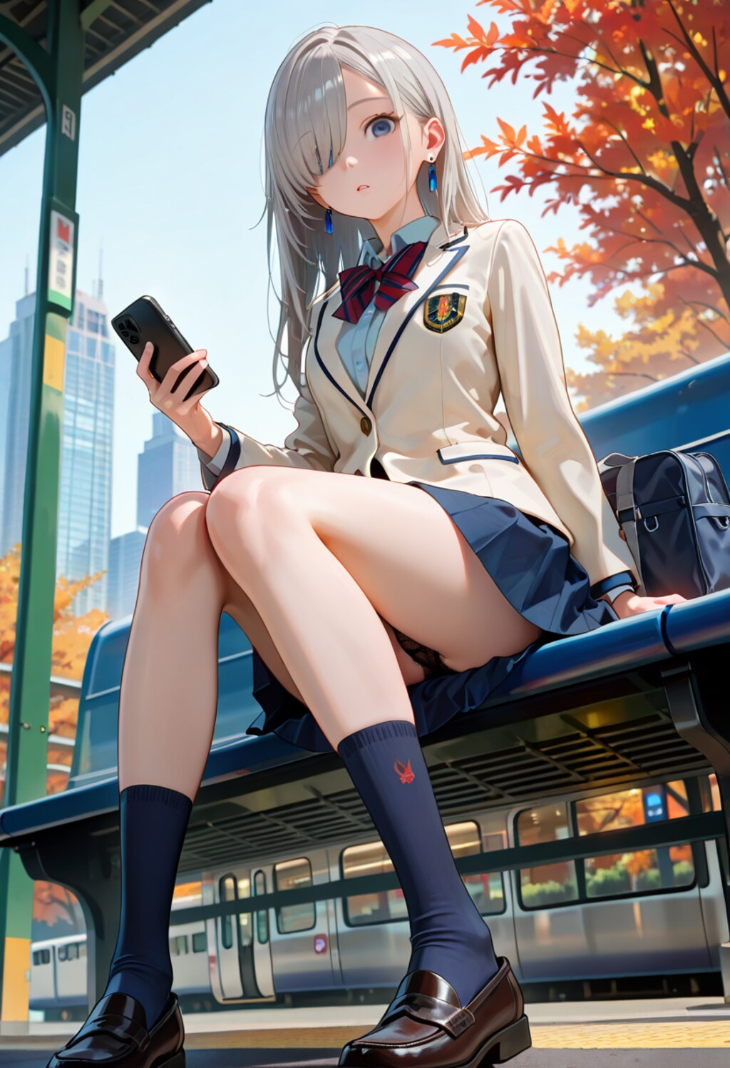 由璃亜 school uniform R15 (3)