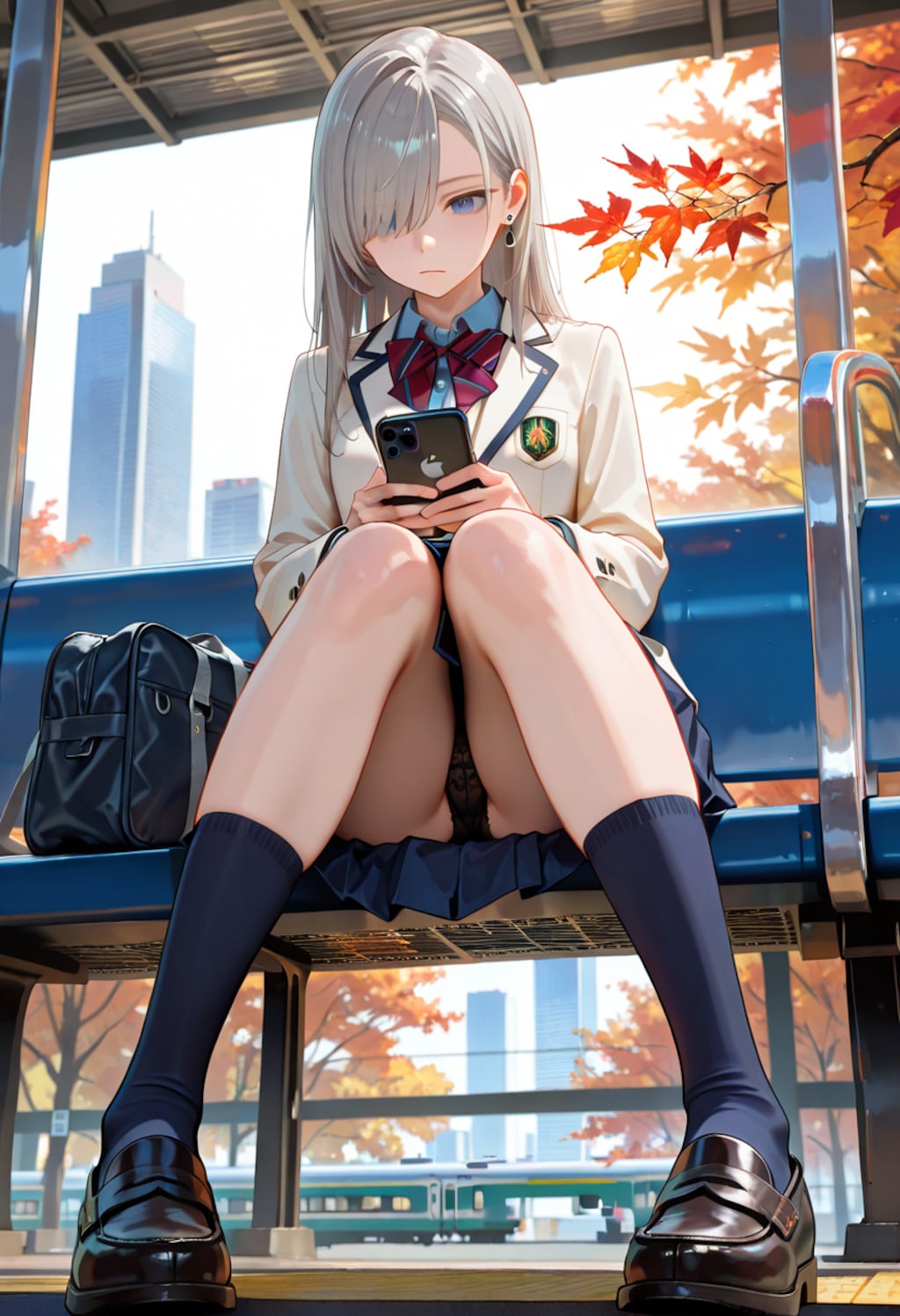 由璃亜 school uniform R15 (3)