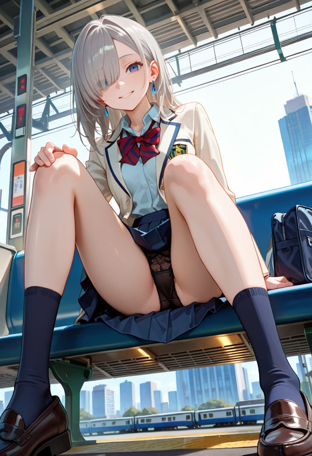 由璃亜 school uniform R15 (3)