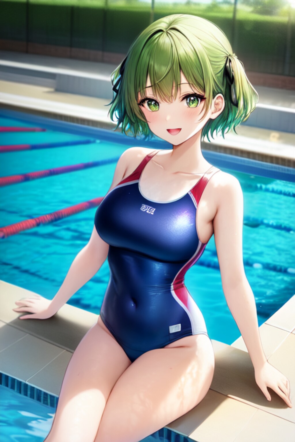 競泳水着ちよるちゃん