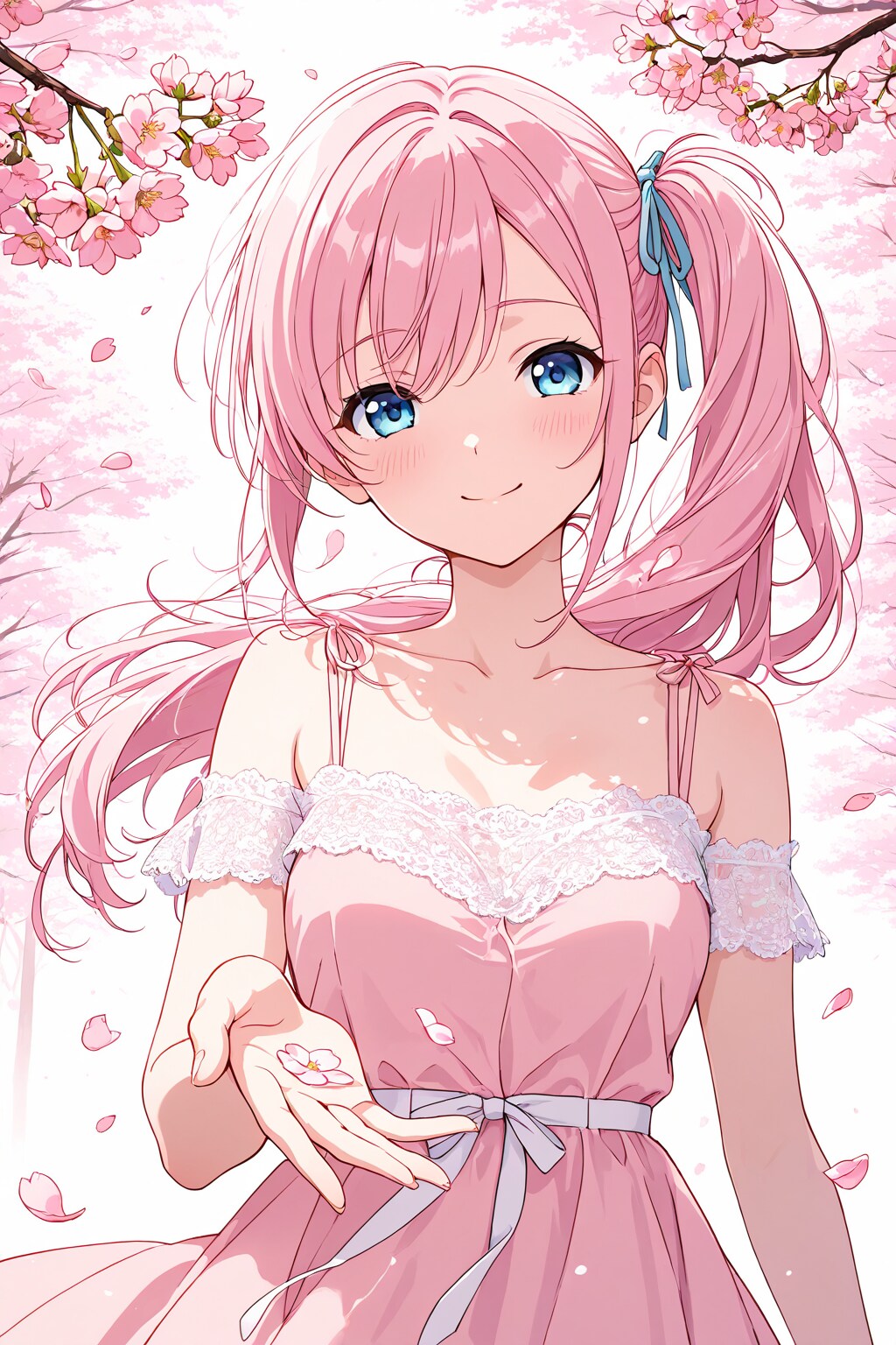 桜ガーリー | の人気AIイラスト・グラビア