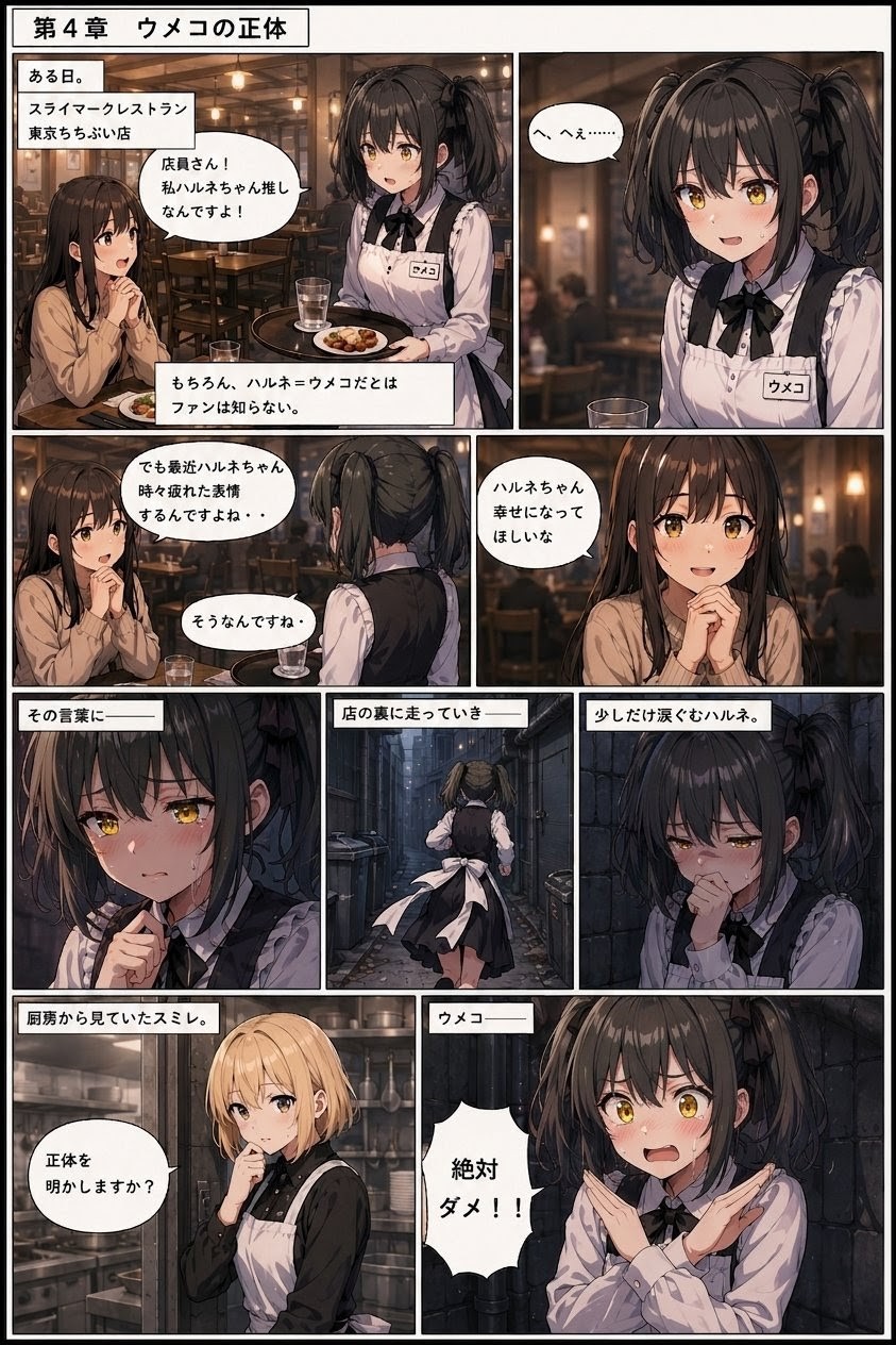 頑張れハルネちゃん〜アイドルと借金とウメコの秘密〜第4章〜最終章