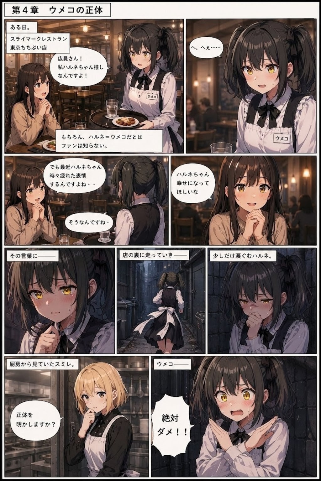 頑張れハルネちゃん〜アイドルと借金とウメコの秘密〜第4章〜最終章