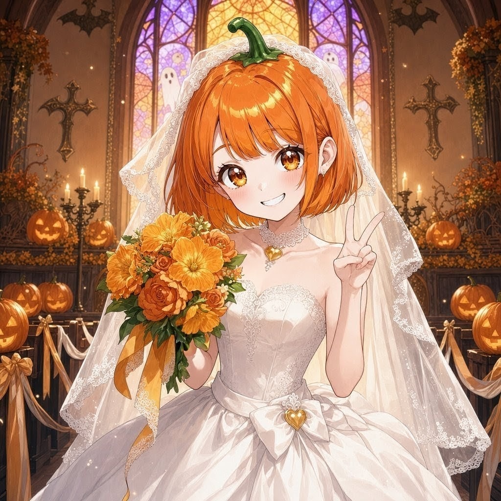 ウェディングドレスで記念撮影