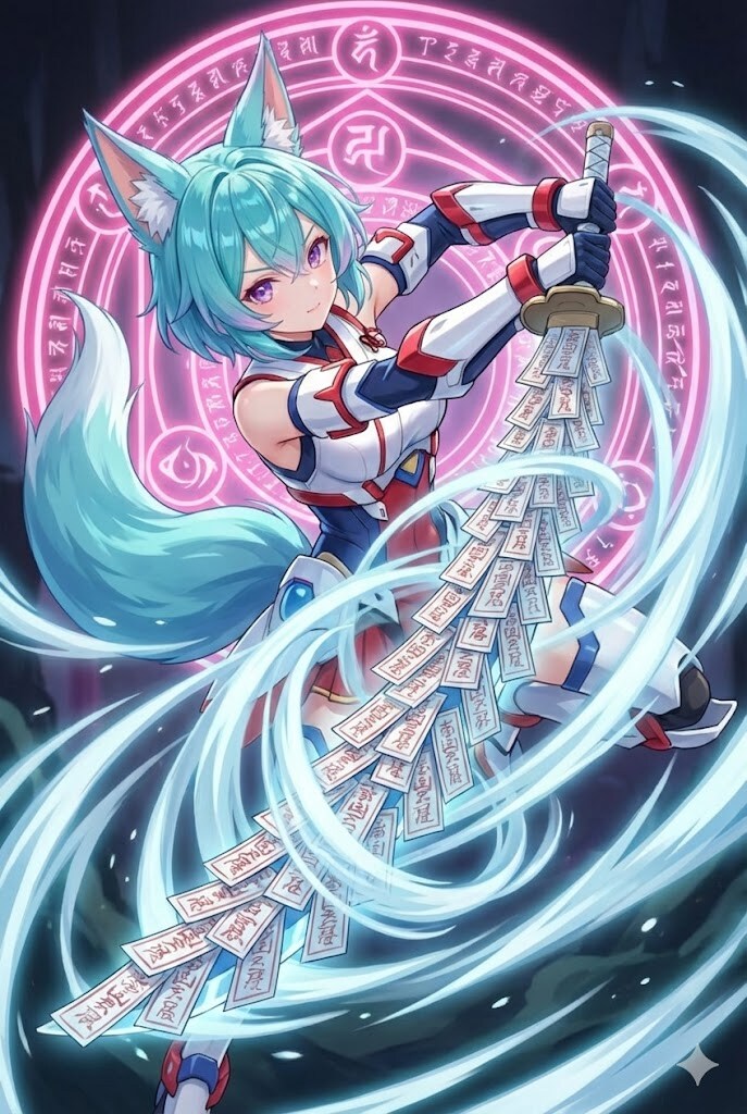 狐耳パワードスーツ