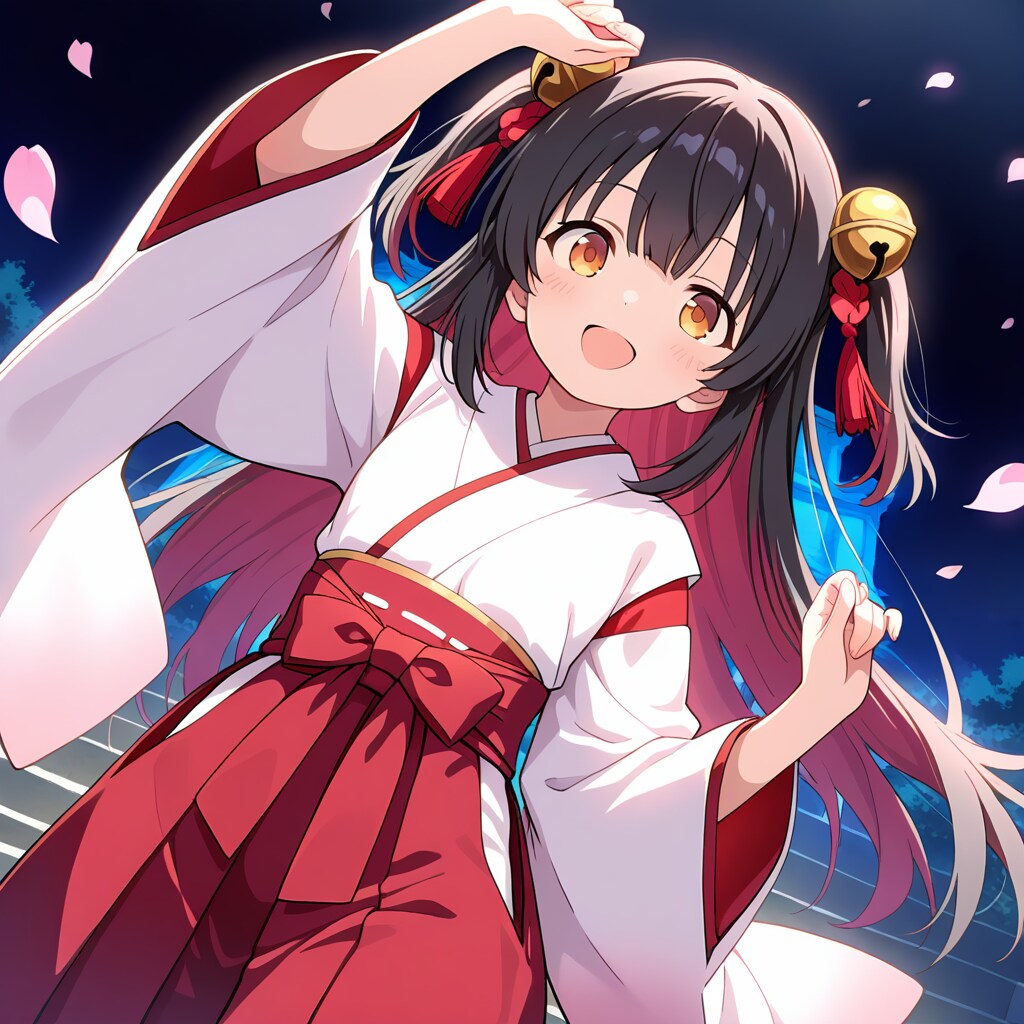 舞う巫女 | の人気AIイラスト・グラビア