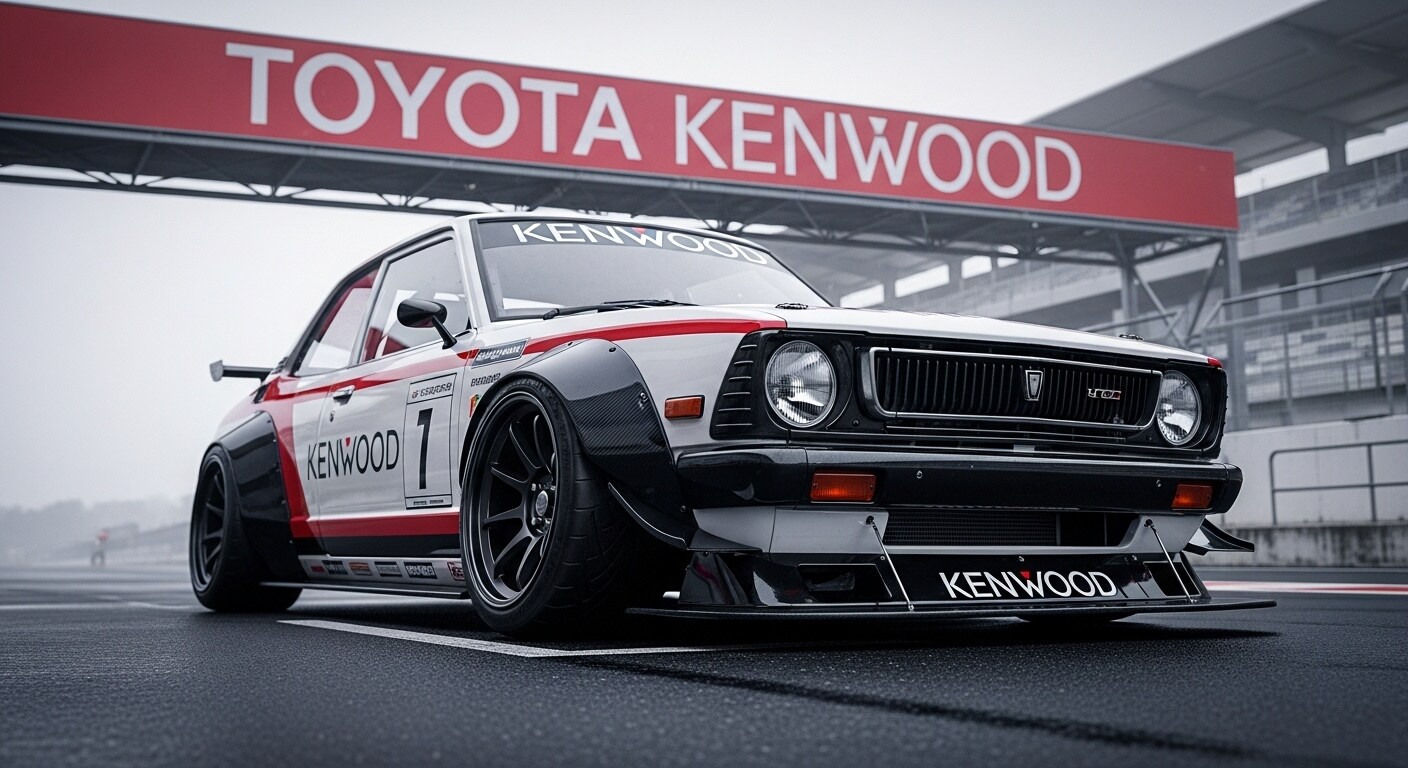 Kenwood初代カローラレビンレーシングカー | の人気AIイラスト・グラビア