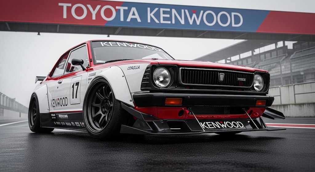 Kenwood初代カローラレビンレーシングカー