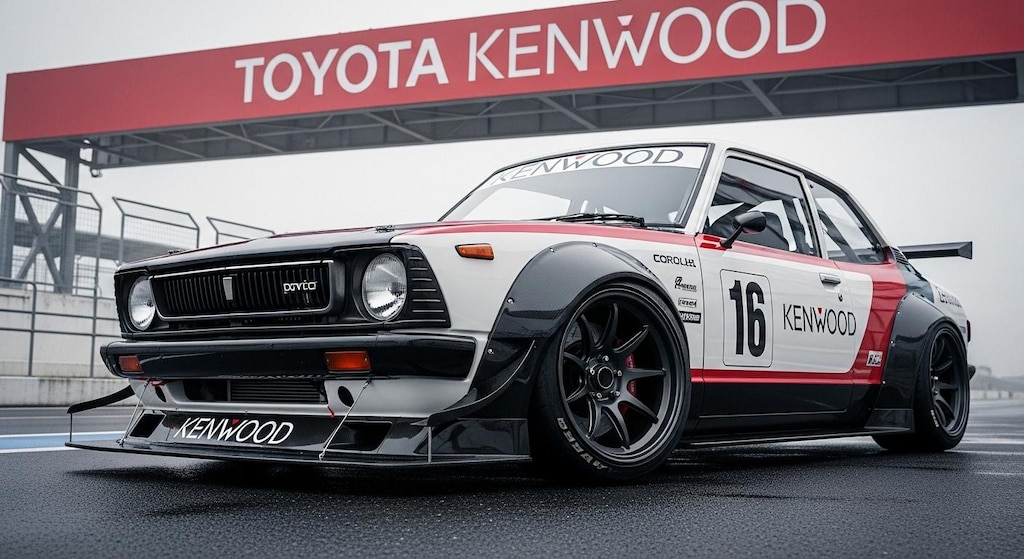 Kenwood初代カローラレビンレーシングカー