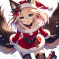 クリスマスきつねさん 7枚目