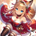 クリスマスきつねさん 9枚目
