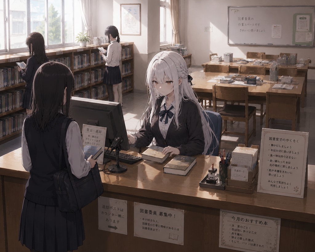 図書委員のカスミ