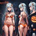 ハロウィン当日の衣装案（水着編） 4枚目
