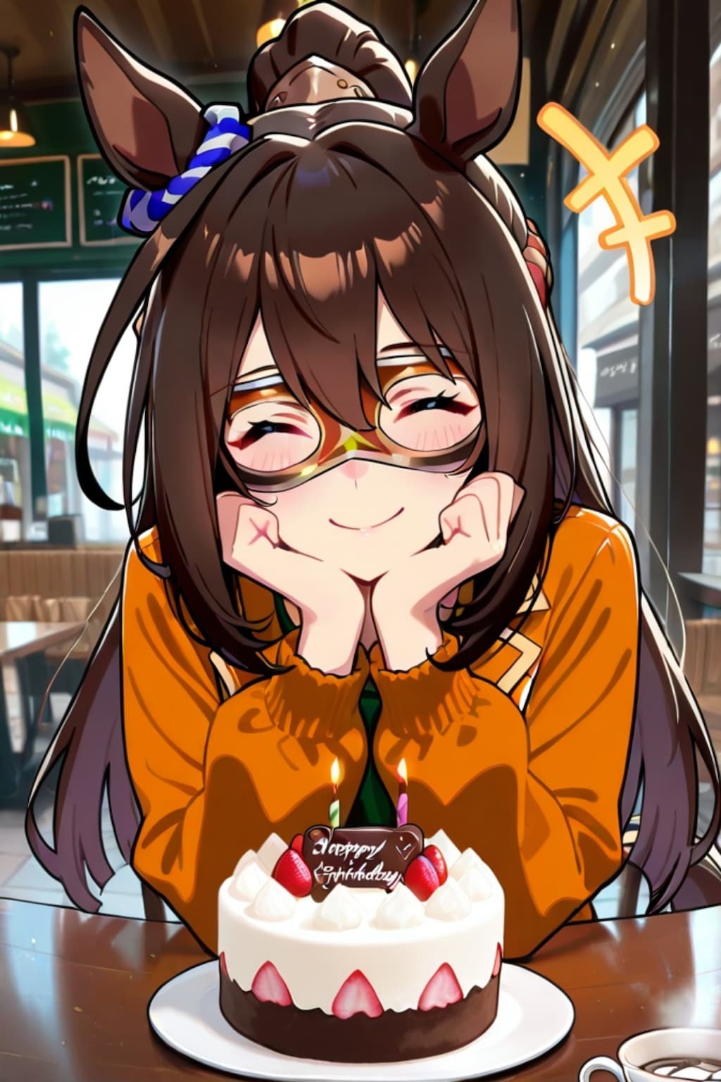 お誕生日のエルコンドルパサー🎂