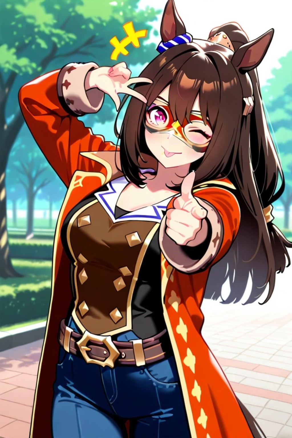 お誕生日のエルコンドルパサー🎂