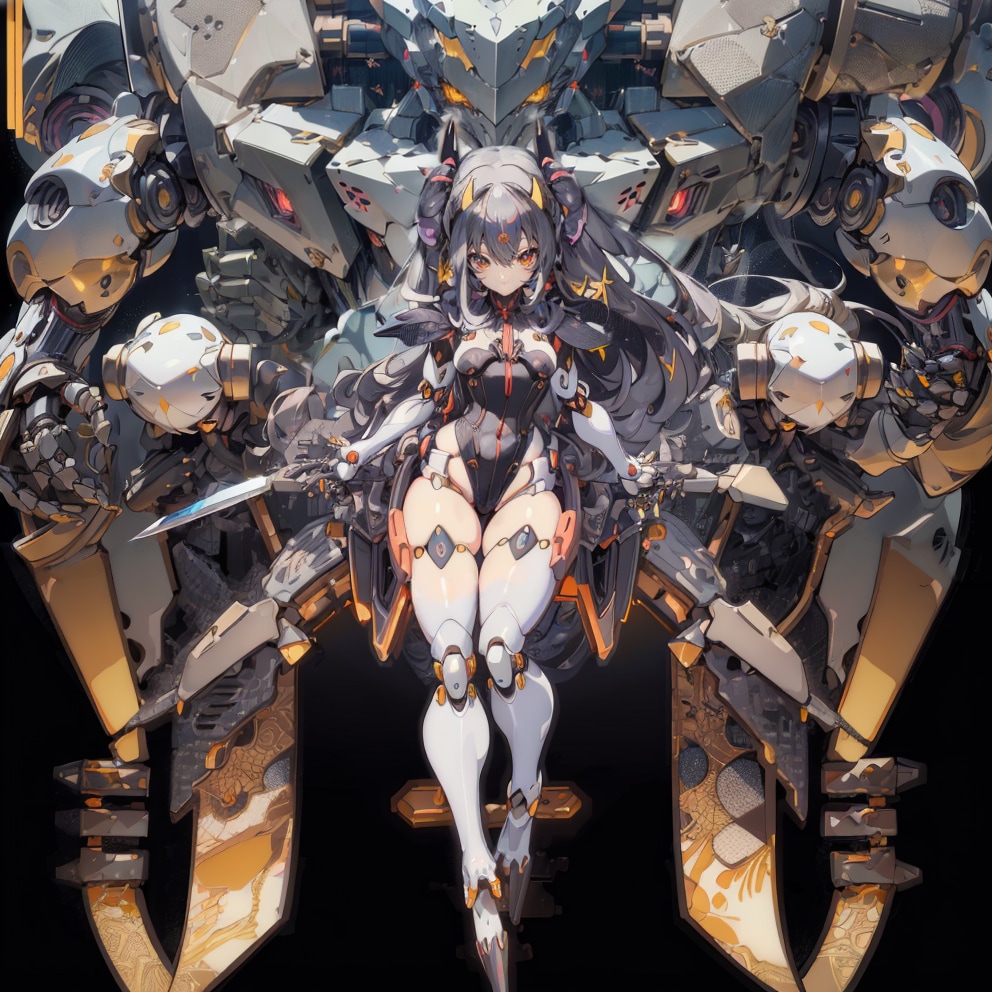 Girl and Robot1092