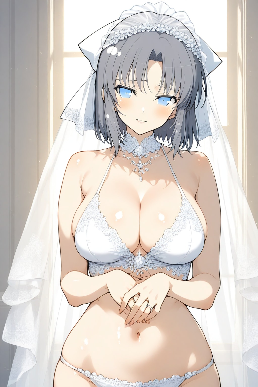 雪泉ちゃん(ウエディングビキニ)