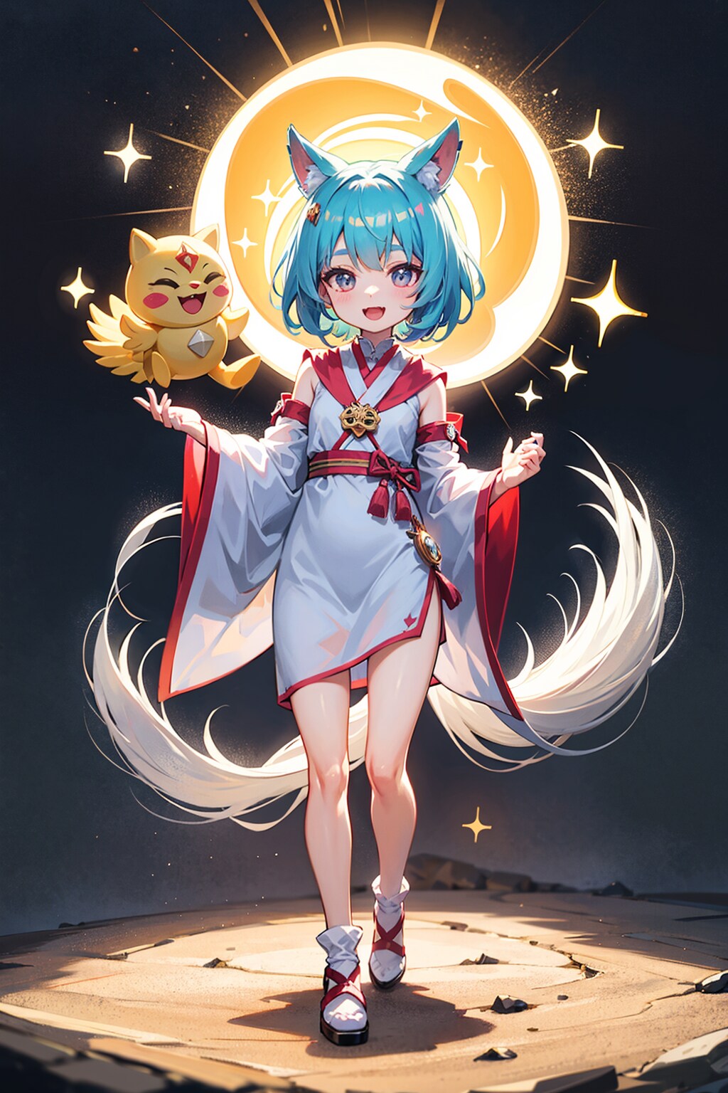 相棒とお散歩 | の人気AIイラスト・グラビア