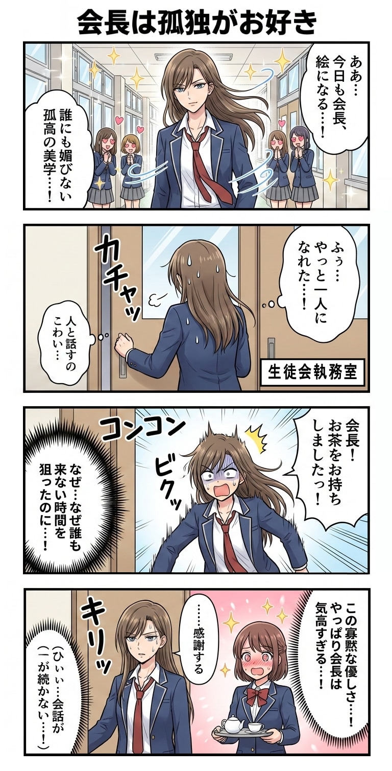 会長は孤独がお好き　第１話 | の人気AIイラスト・グラビア