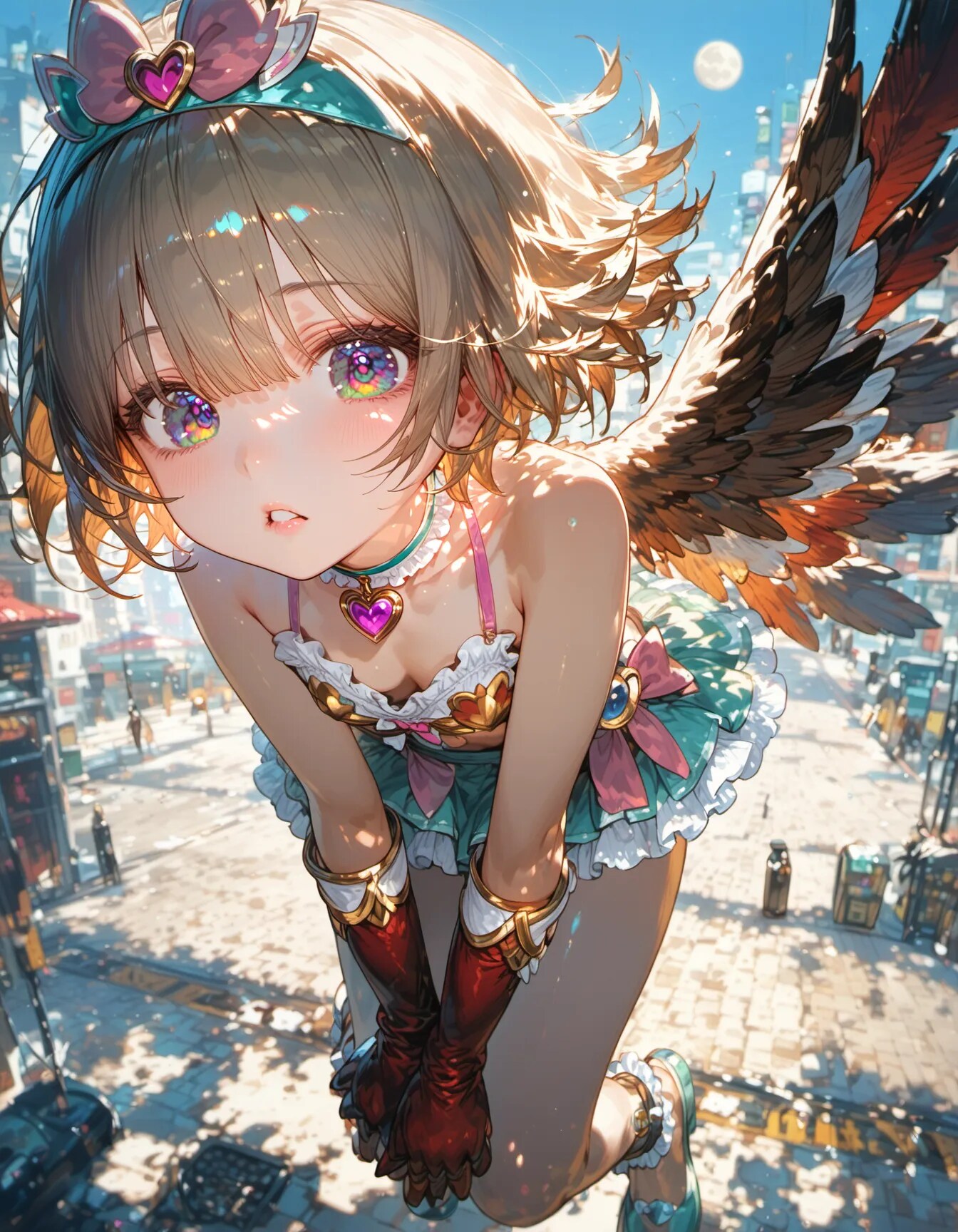 Winged Urban Cherub | の人気AIイラスト・グラビア