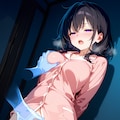 幽霊に開発される少女 4枚目