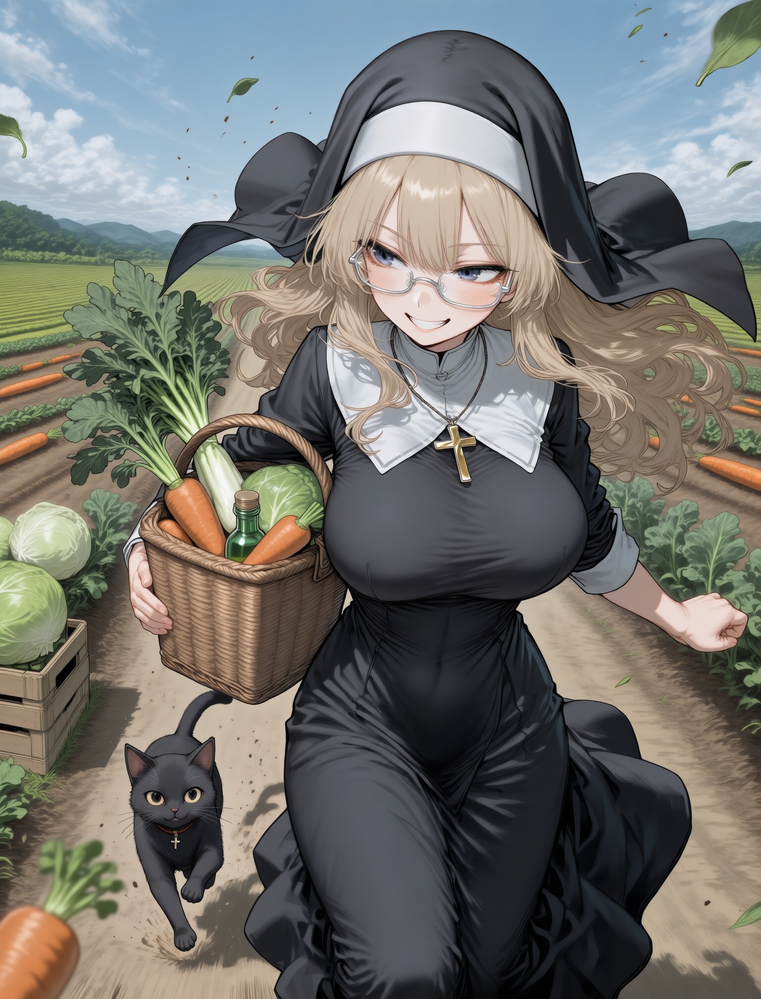 ラベリアちゃん走る