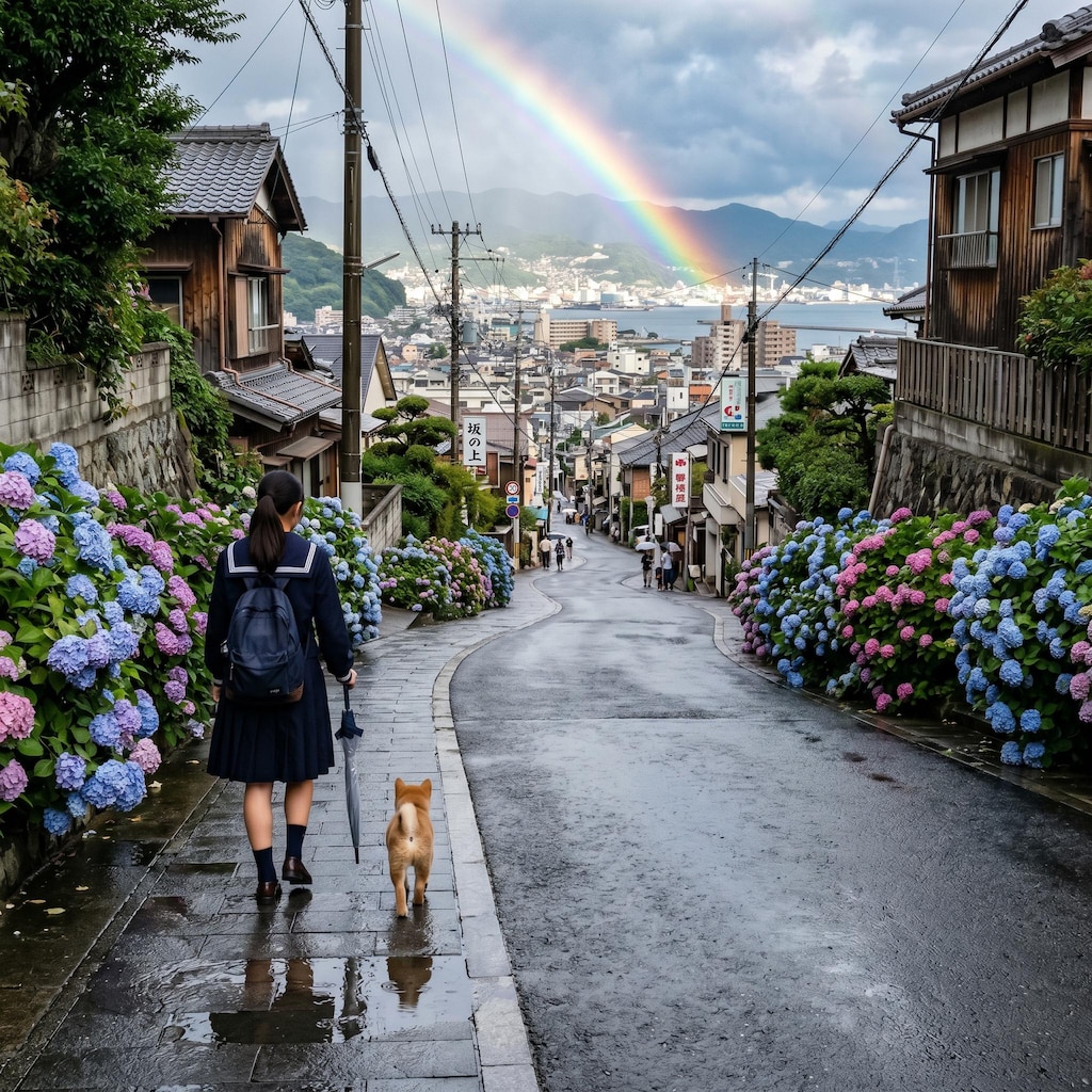 雨上がり