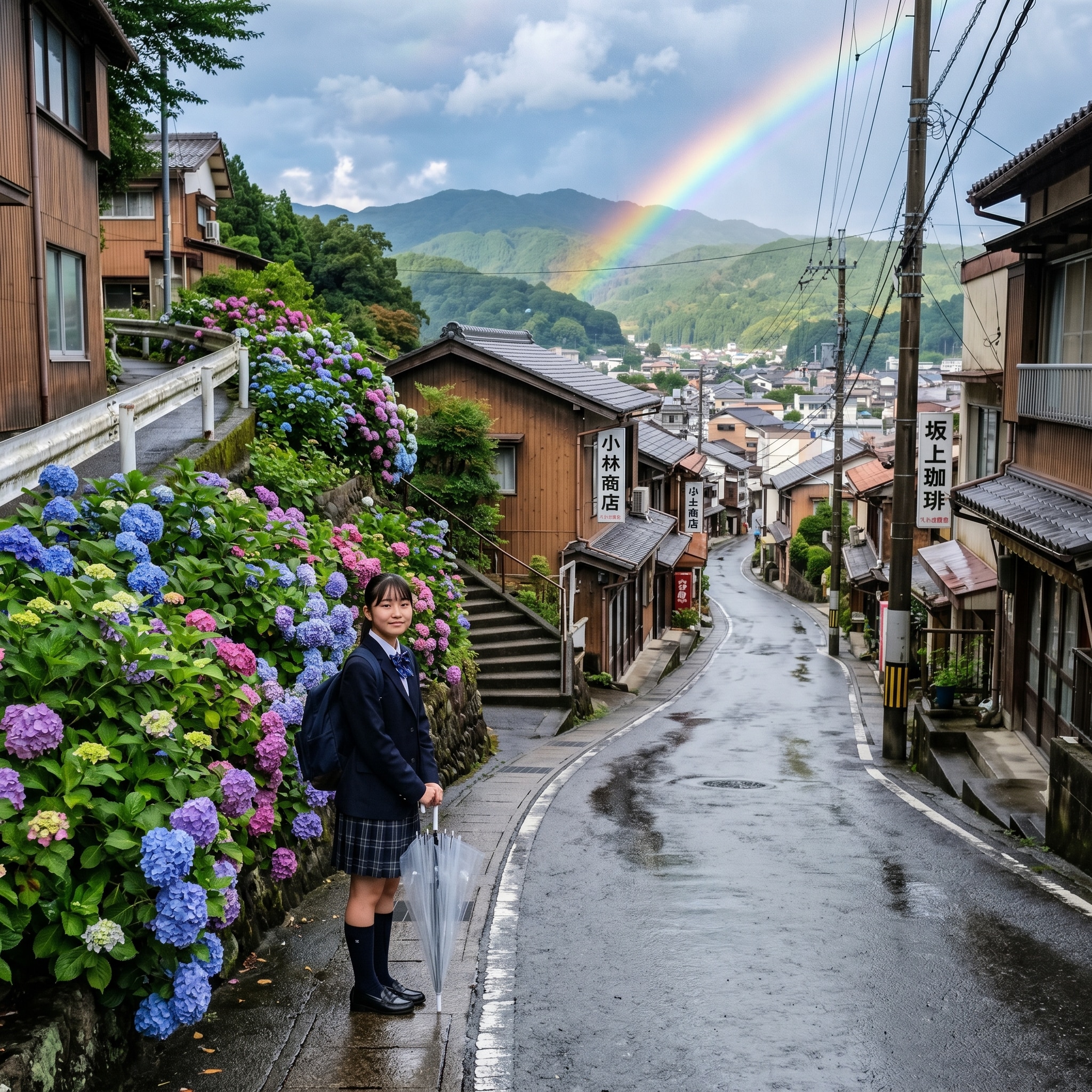 雨上がり