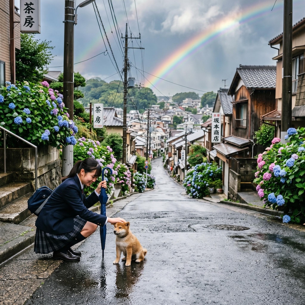 雨上がり