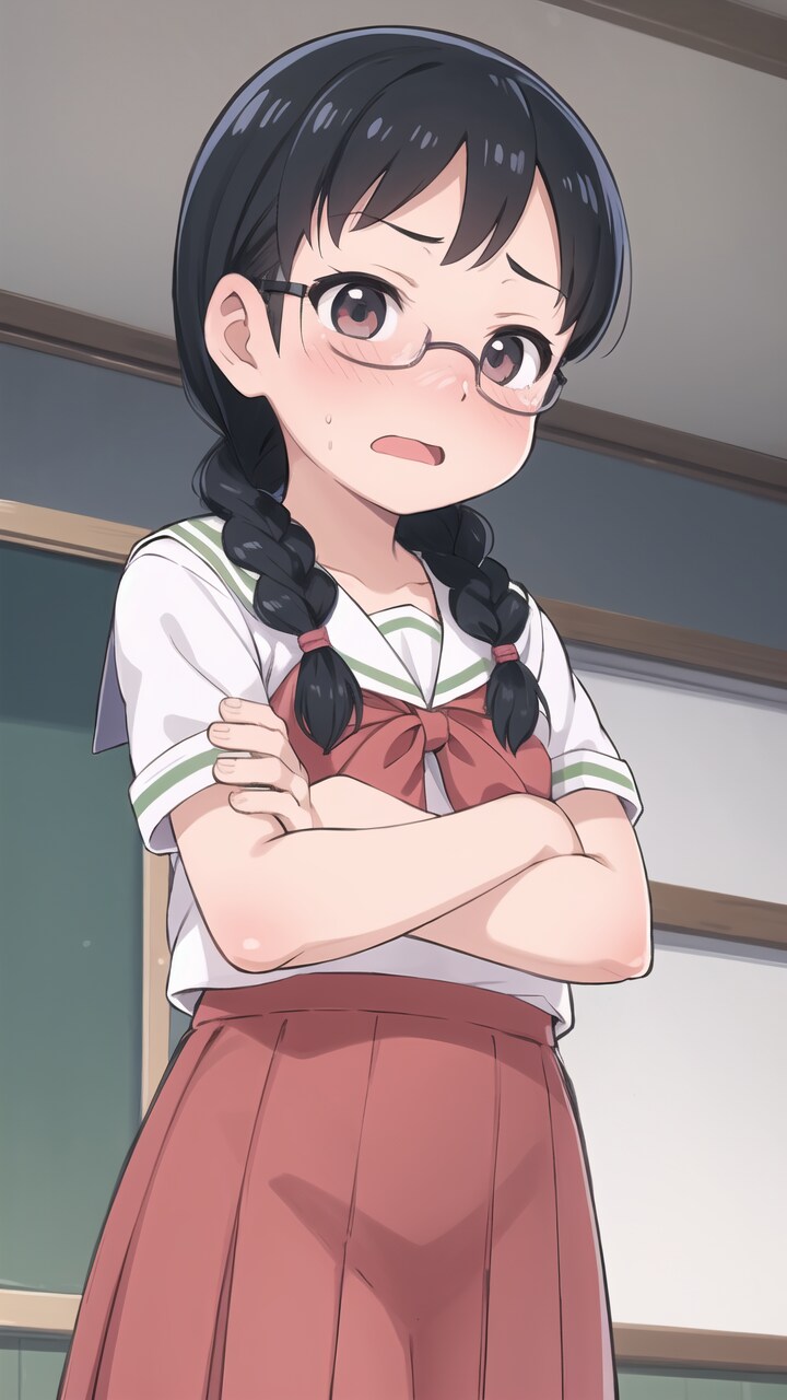 恥ずかしがる委員長を海に誘ったら