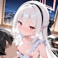 ケイ(ブルーアーカイブ)_裸エプロン 2枚目