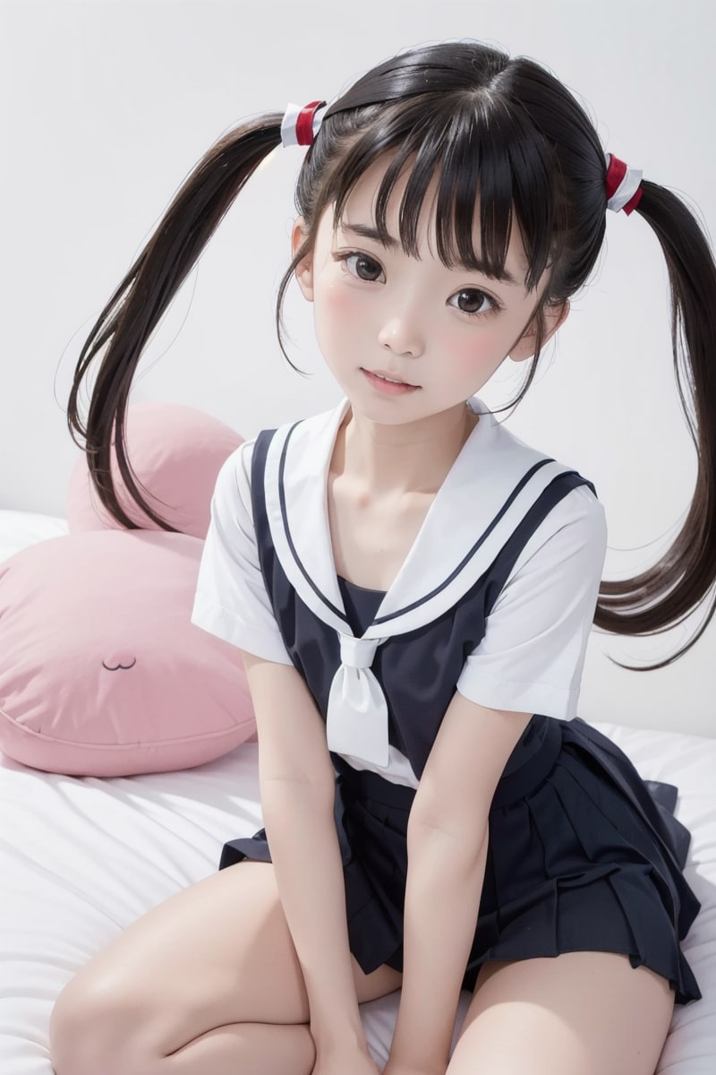 ツインテールの女の子