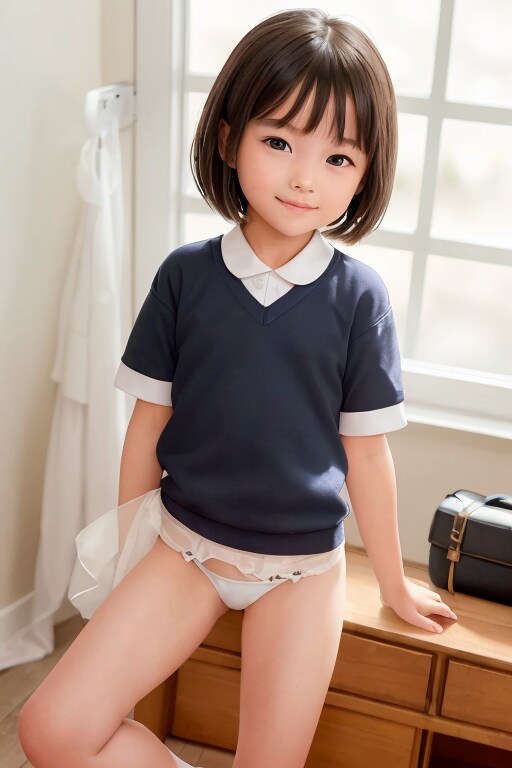 ボブカットの子