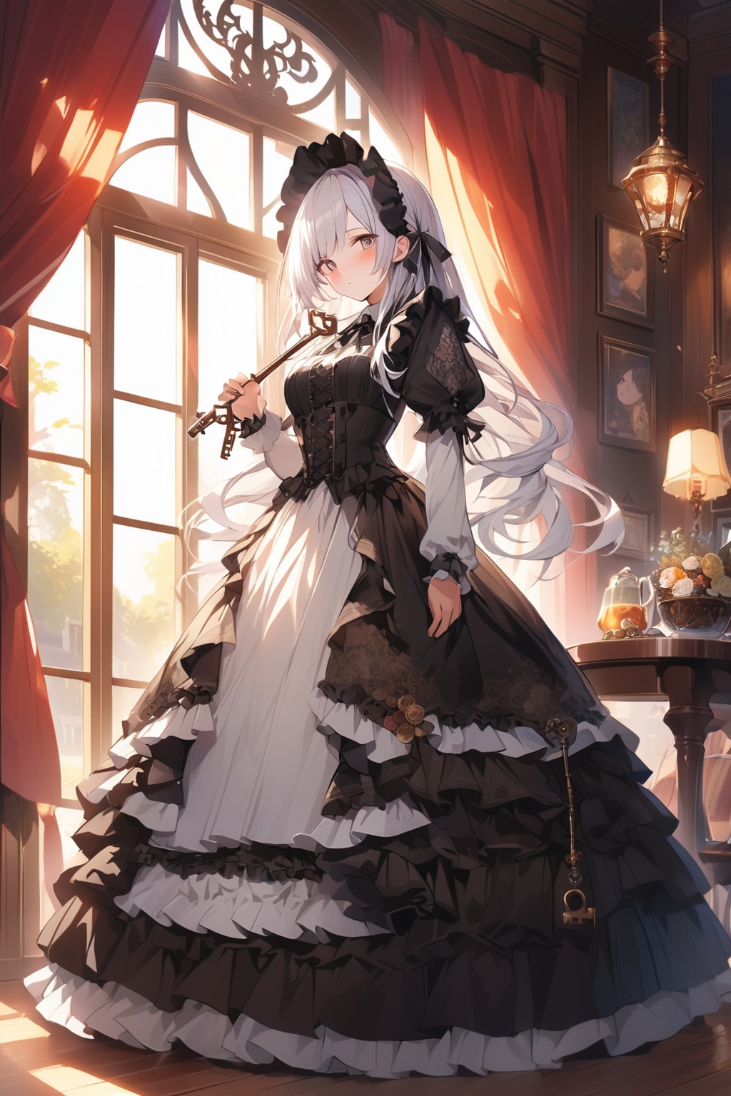 gothic maid | の人気AIイラスト・グラビア
