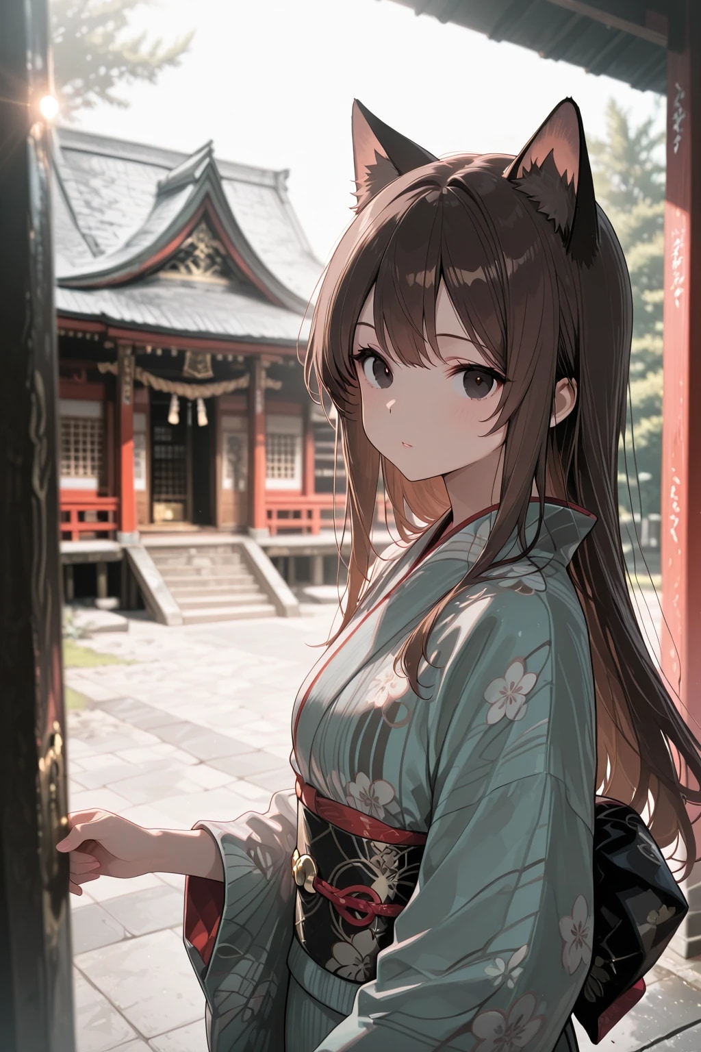 虎鼠神社ケモ耳