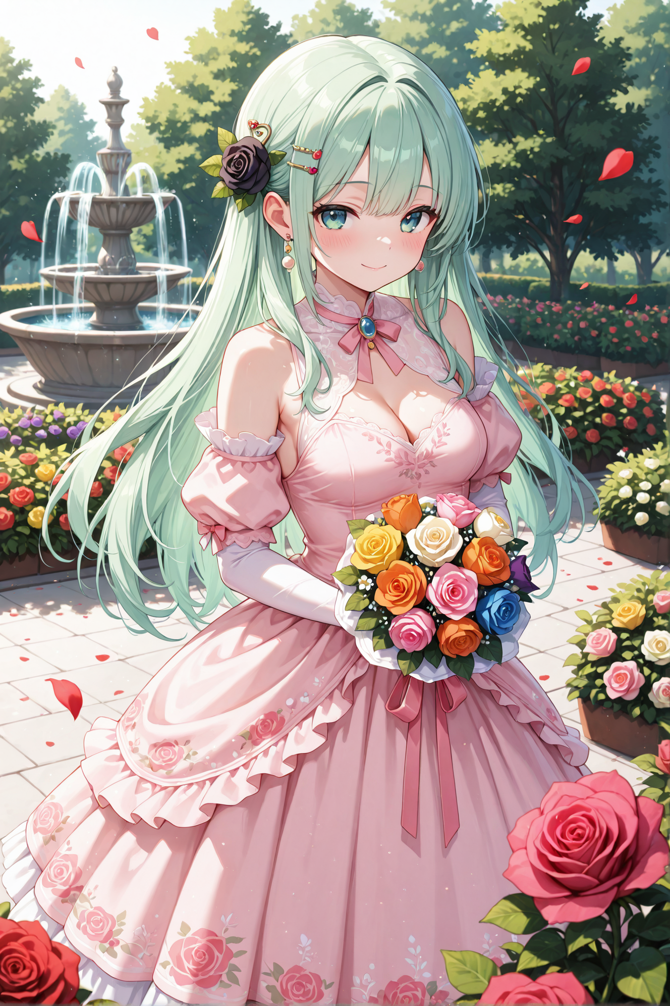 薔薇の園で🌹