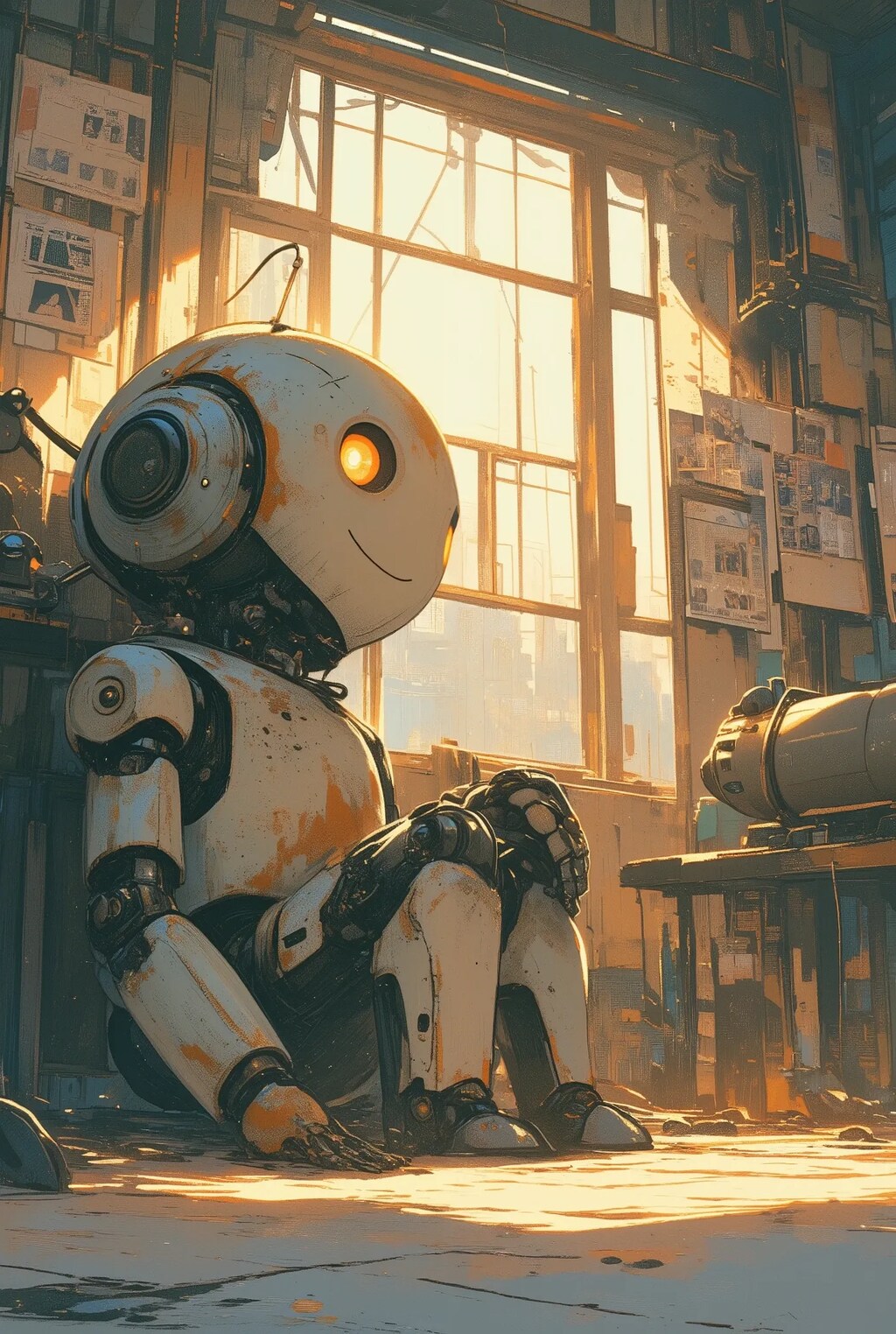 引退したロボットちゃん