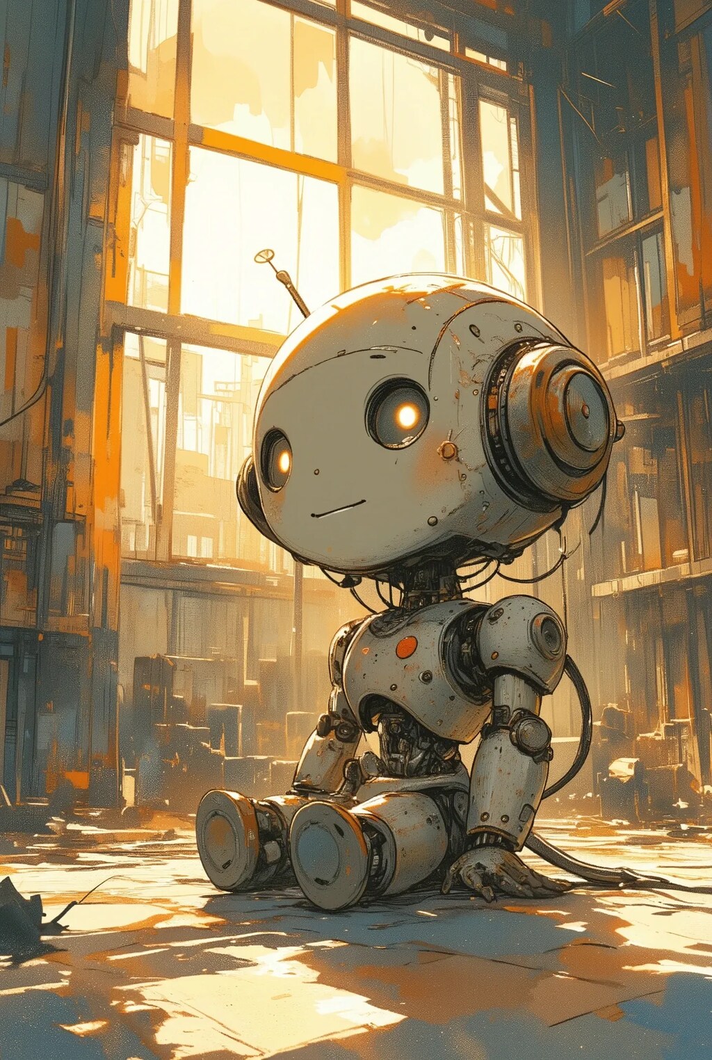 引退したロボットちゃん