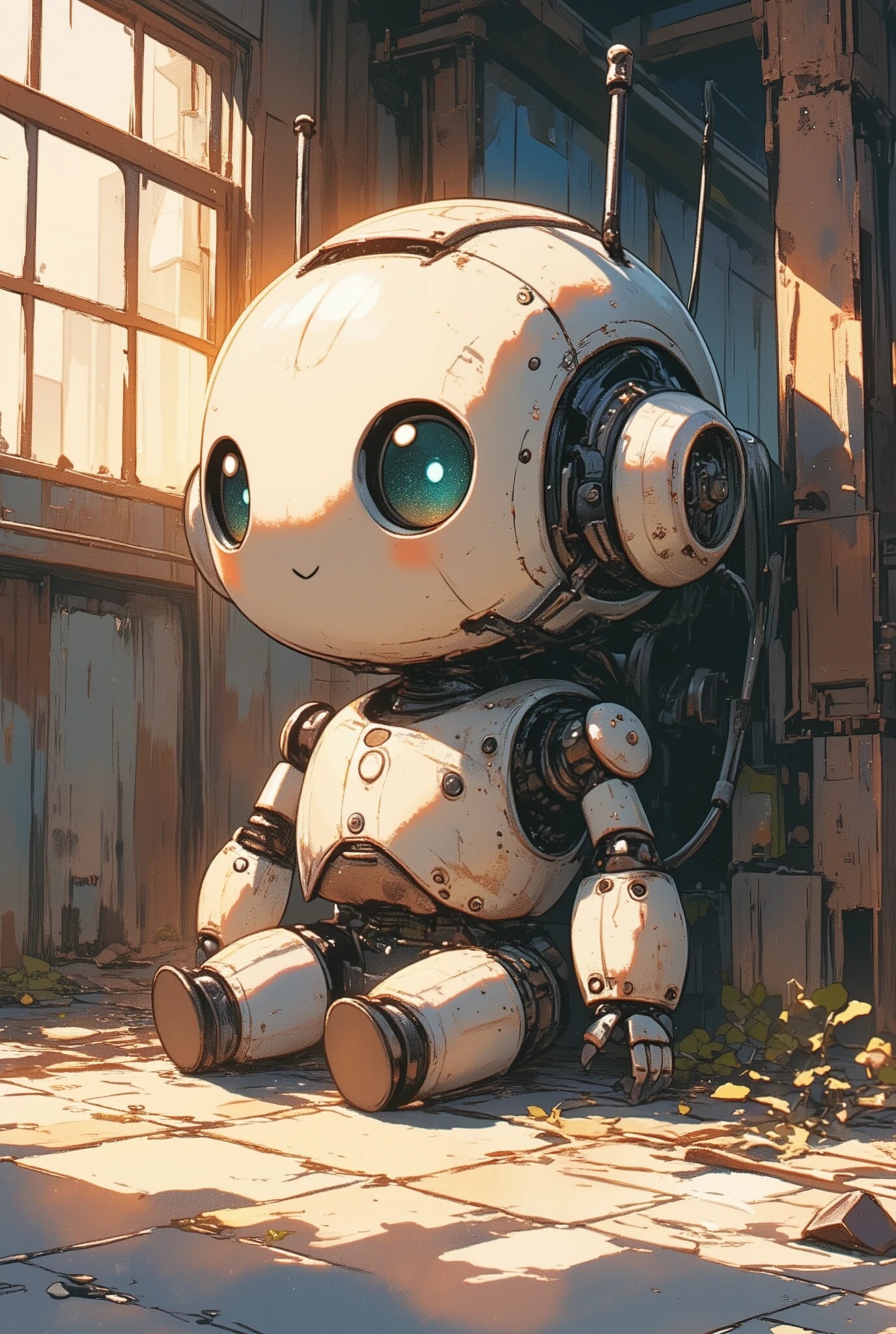 引退したロボットちゃん