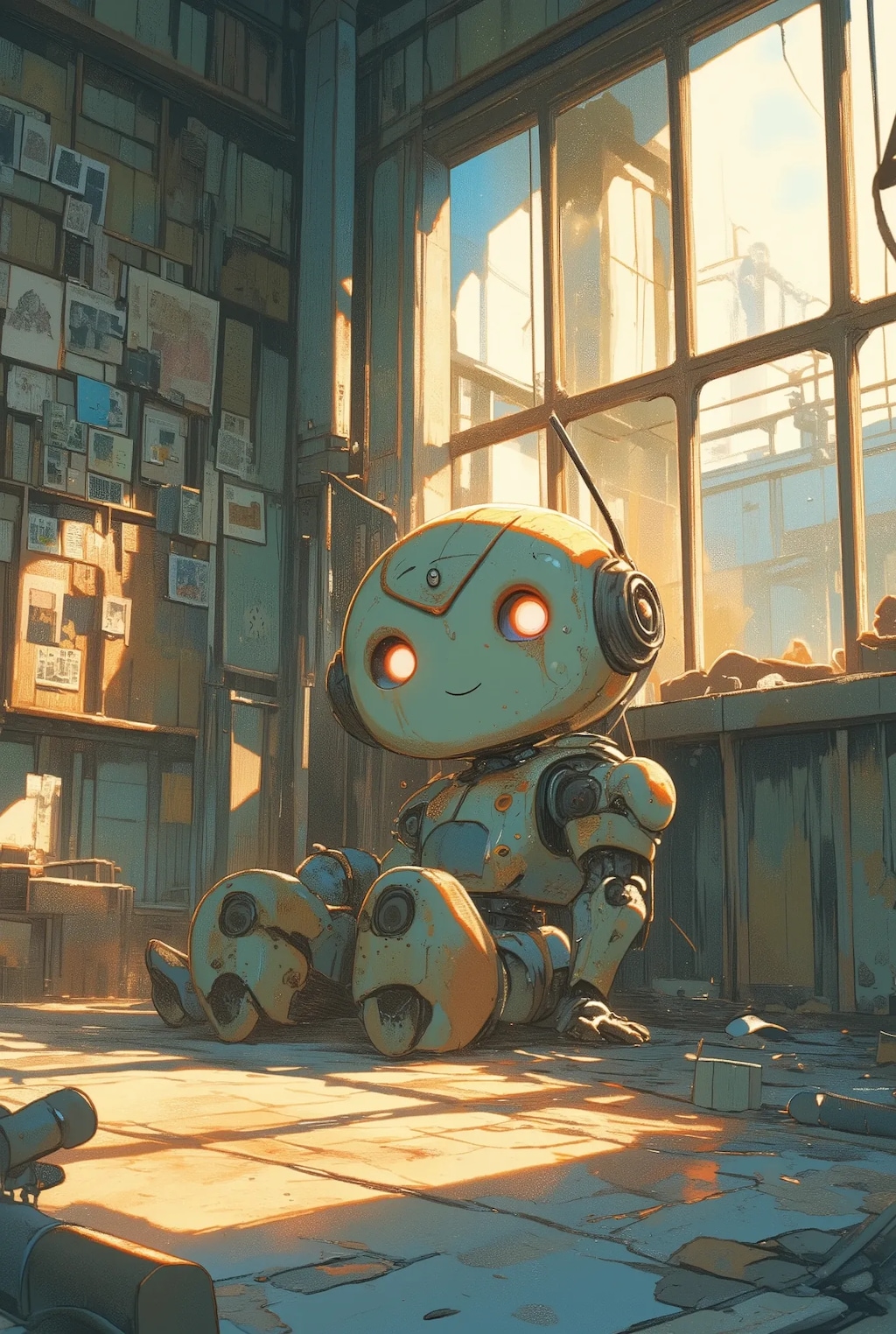 引退したロボットちゃん