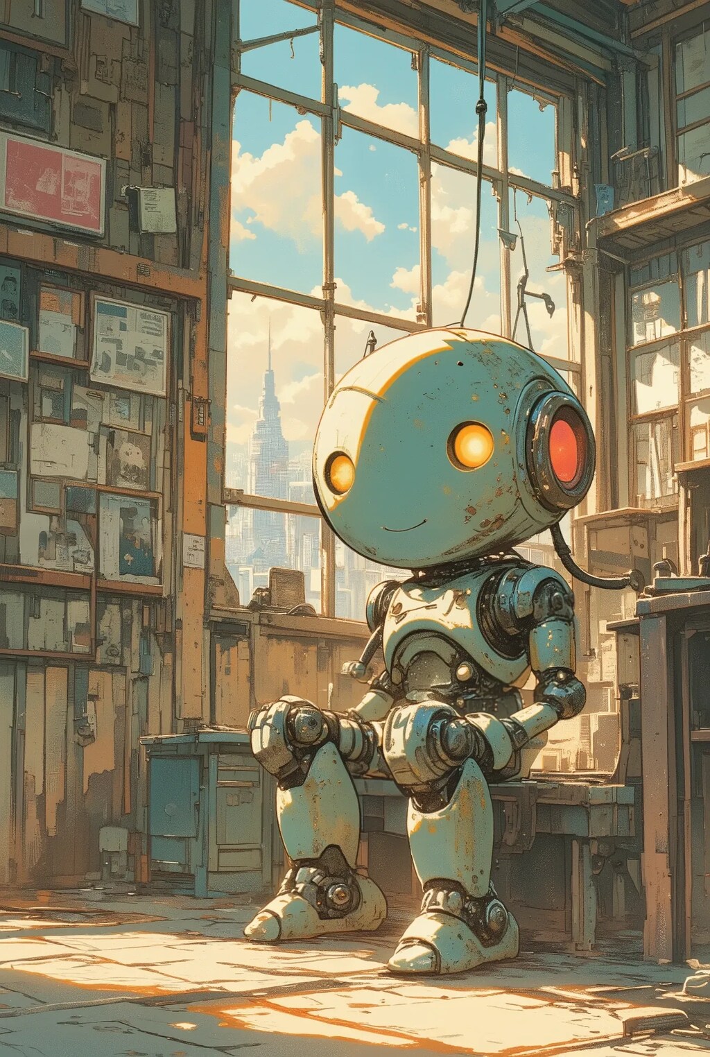 引退したロボットちゃん