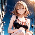 鹿野千夏、走り込みの後で汗だくのまま緩む努力家の笑顔 5枚目