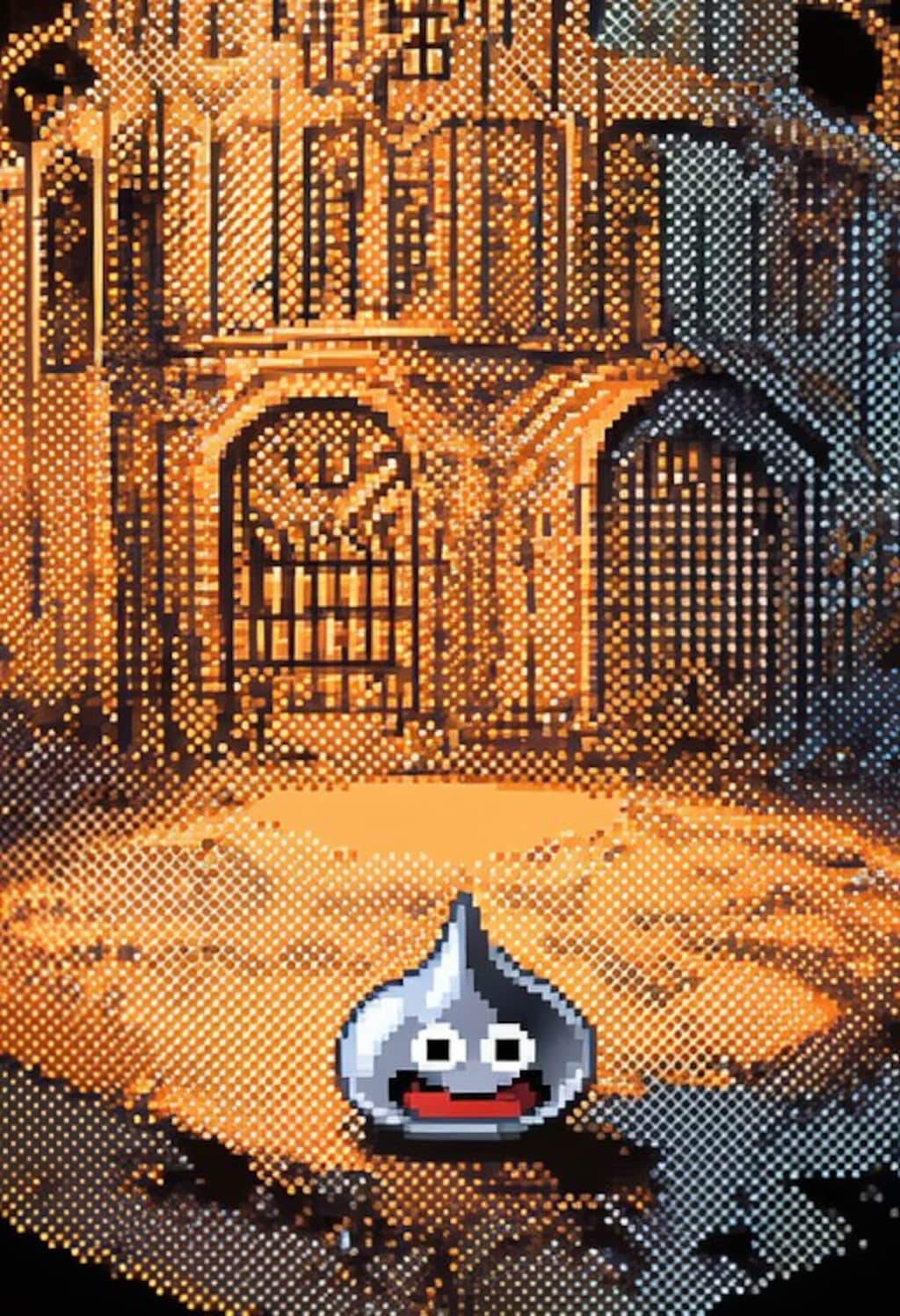 ガルナの塔とメタルスライム