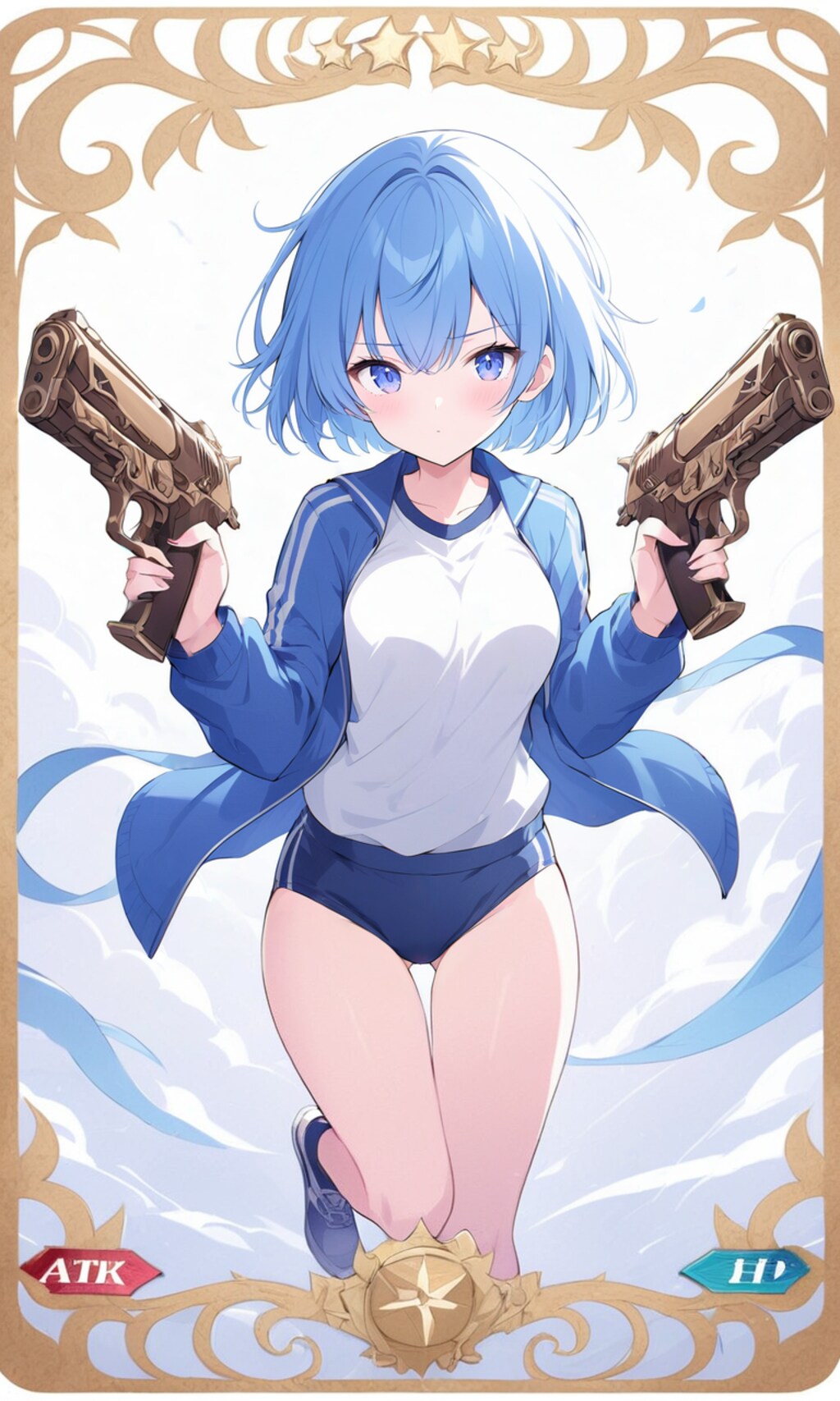 なんかありそうなやつ　額アリ適当　女子高生ショート