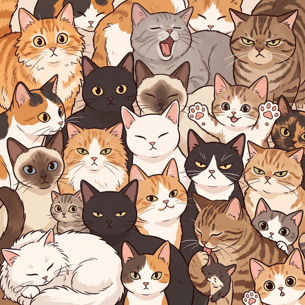 ねこまみれ