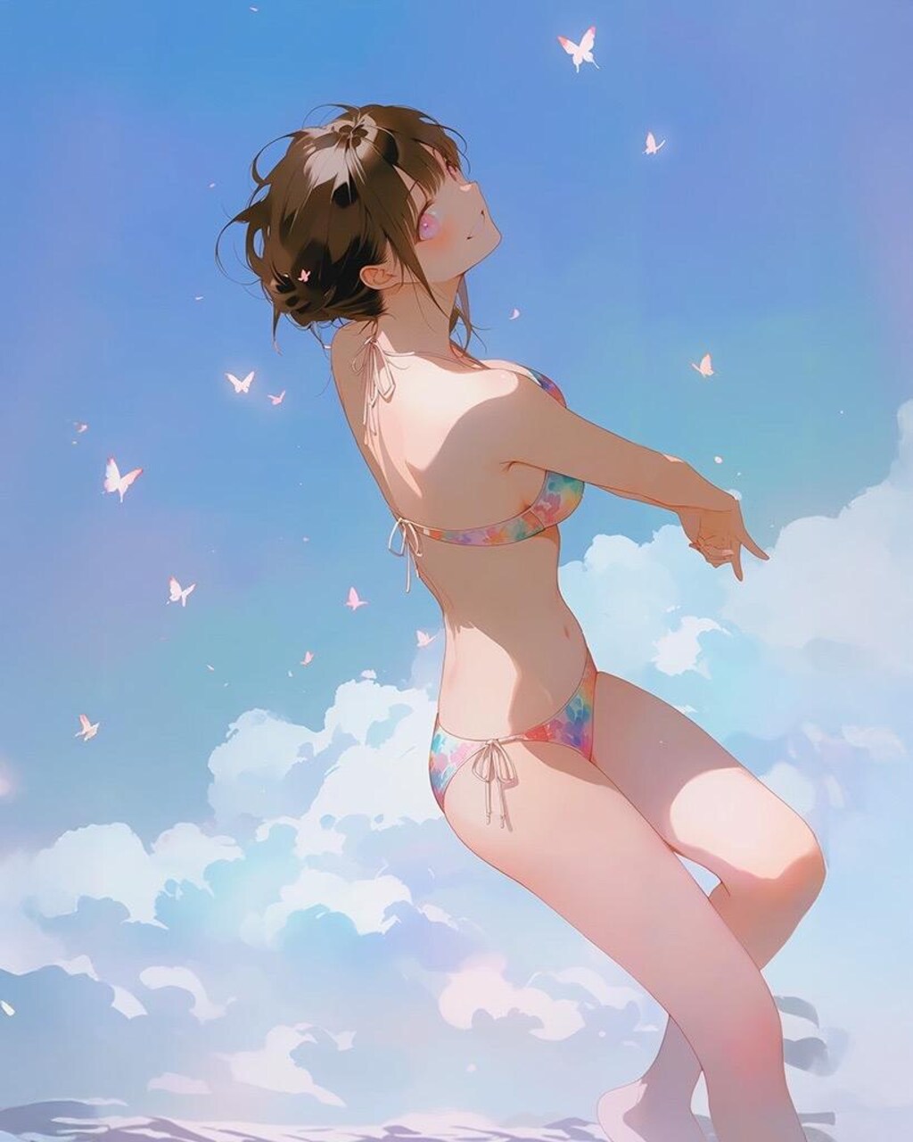 海開きでビーチバレー2『それっ！』