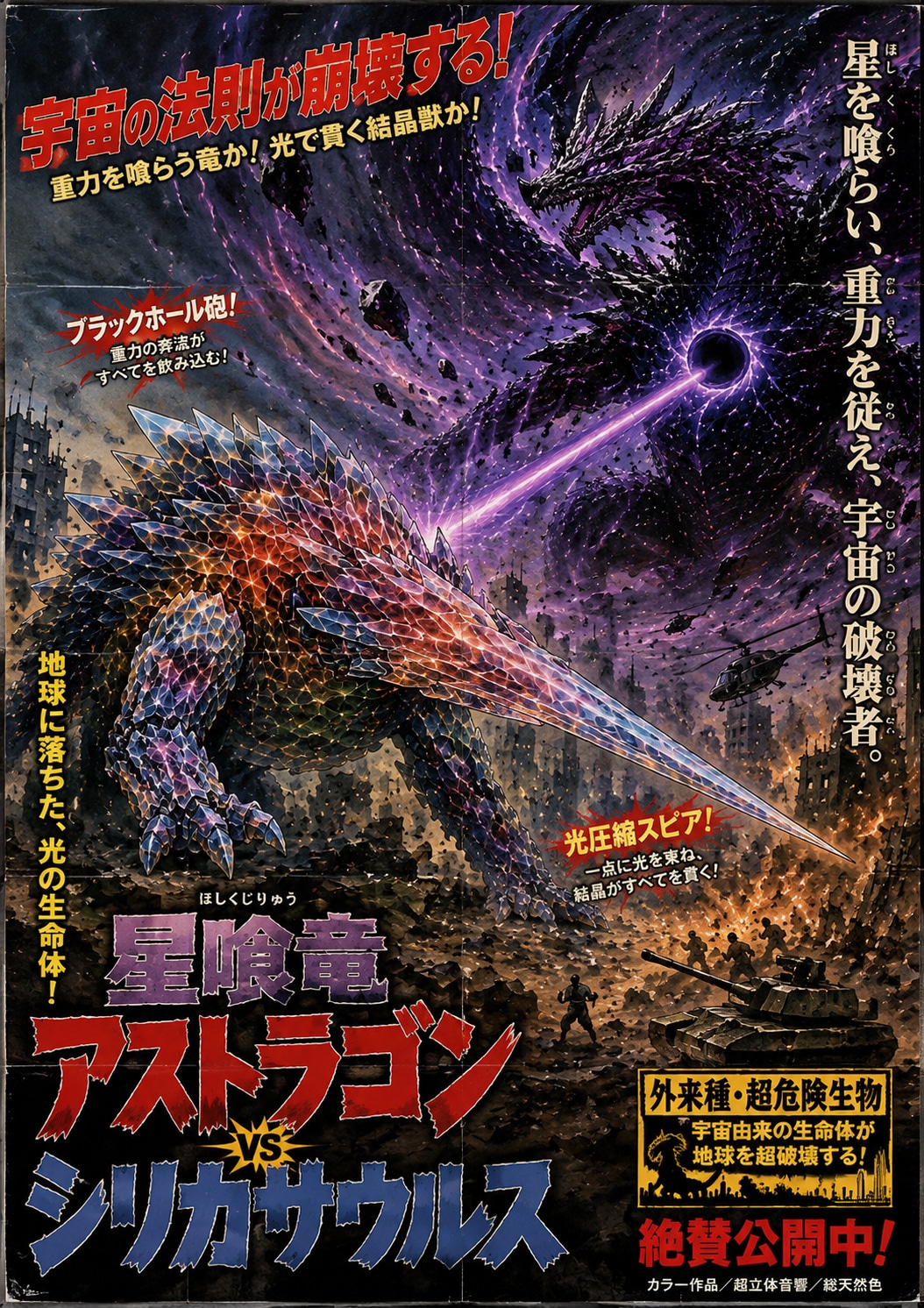 アストラゴンVSシリカザウルス